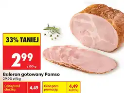 Biedronka Baleron gotowany Pamso oferta
