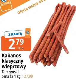 E.Leclerc Kabanos klasyczny wieprzowy Tarczyński oferta