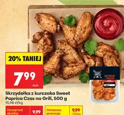 Biedronka Skrzydełka z kurczaka Sweet Paprica Czas na Grill oferta