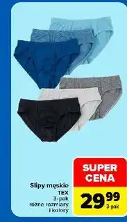 Carrefour Slipy męskie Tex oferta