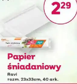 Bliski Papier śniadaniowy Ravi oferta