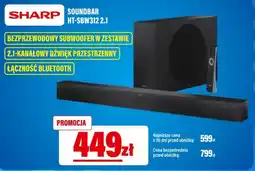 RTV EURO AGD Sharp Soundbar HT-SBW312 2.1 oferta