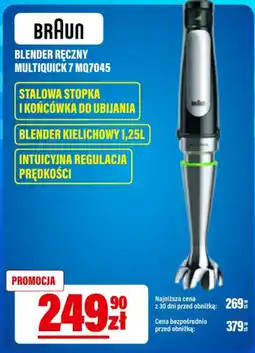 RTV EURO AGD Braun Blender Ręczny Multiquick 7 MQ7045 oferta