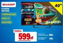 RTV EURO AGD Telewizor Sharp 40HF3865E oferta
