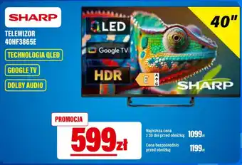 Telewizor Sharp 40HF3865E