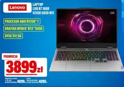 RTV EURO AGD Laptop Lenovo LOQ R7 16GB 512GB 5050 W11 oferta