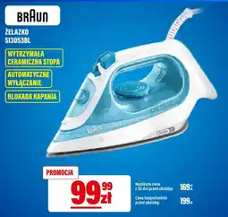 RTV EURO AGD Żelazko Braun SI3053BL oferta