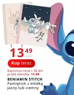 Poczta Polska Beniamin Stitch Pamiętnik z kłódką oferta