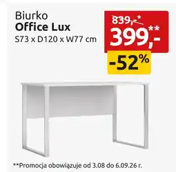 Black Red White Biurko Office oferta