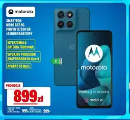 RTV EURO AGD Smartfon Motorola Moto G57 5 g Power 12/256 Gb Jasnogranatowy oferta