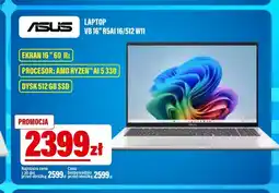 RTV EURO AGD Laptop Asus Vb 16 R5AI 16/512 W11 oferta