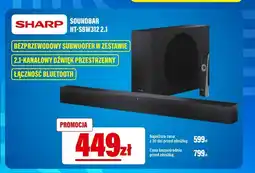 RTV EURO AGD Soundbar Sharp HT-SBW312 2,1 oferta