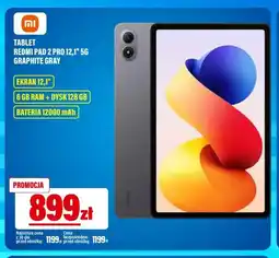 RTV EURO AGD Tablet Xiaomi Redmi Pad 2 Pro 12,1 5 g Graphite Gray oferta