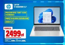 RTV EURO AGD Laptop Hp 17-CN4009NW 17,3 oferta
