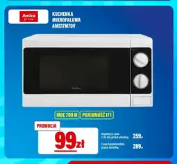 RTV EURO AGD Kuchenka mikrofalowa Amica AMG17M70V oferta