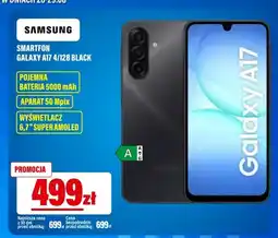 RTV EURO AGD Smartfon Samsung Galaxy A17 4/128 Black oferta