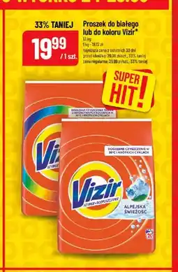 Polomarket Proszek do prania Vizir do białego Alpejska Świeżość oferta