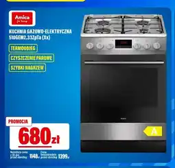 RTV EURO AGD Kuchnia gazowo-elektryczna Amica oferta