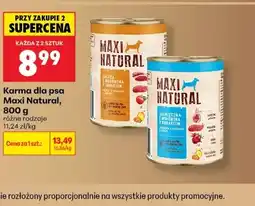 Biedronka Karma dla psa Maxi natural oferta