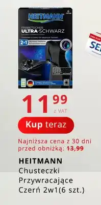 Poczta Polska Chusteczki przywracające czerń Heitmann 2w1 oferta