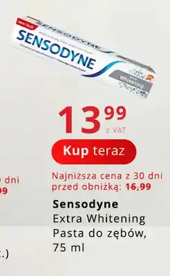 Poczta Polska Pasta do zębów Sensodyne Extra Whitening oferta