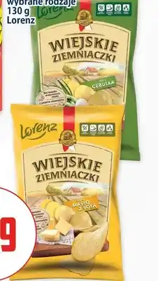 Chipsy Wiejskie Ziemniaczki Masło z Solą