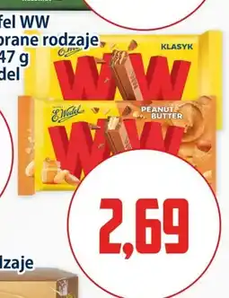 Kupiec Wafel WW E.Wedel Peanut Butter oferta