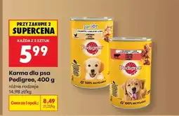 Biedronka Karma dla psa Pedigree oferta