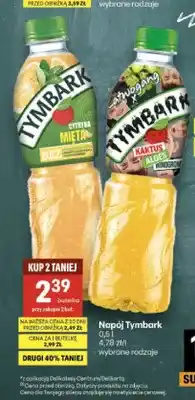 Delikatesy Centrum Napój Tymbark cytryna miętą oferta