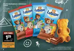 Delikatesy Centrum Ciastko biszkoptowe z nadzieniem czekoladowym Lubisie oferta