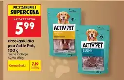 Biedronka Przekąska dla psa Activ Pet oferta