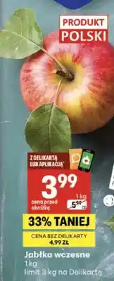 Delikatesy Centrum Jabłka wczesne oferta