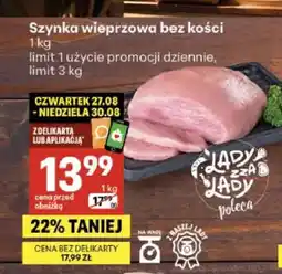 Delikatesy Centrum Szynka wieprzowa bez kości oferta