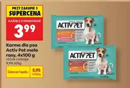 Biedronka Karma dla psa Activ Pet oferta