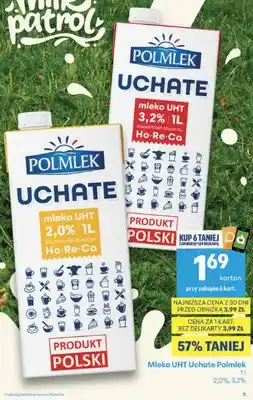 Delikatesy Centrum Mleko UHT Uchate Polmlek 2,0% oferta