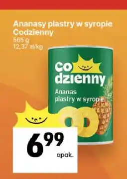 Delikatesy Centrum Ananas w puszce plastry w syropie Codzienny oferta