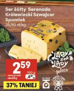 Delikatesy Centrum Ser żółty Serenada Królewiecki oferta