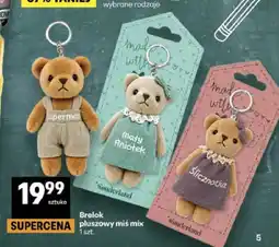 Delikatesy Centrum Brelok pluszowy miś Wonderland Superman oferta