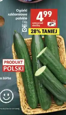 Delikatesy Centrum Ogórki szklarniowe polskie oferta