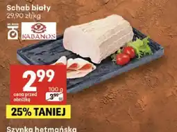 Delikatesy Centrum Schab biały Kabanos oferta