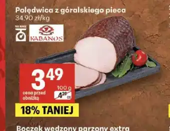 Delikatesy Centrum Polędwica z góralskiego pieca Kabanos oferta