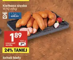 Delikatesy Centrum Kiełbasa śląska Morliny oferta