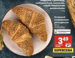 Delikatesy Centrum Croissant z nadzieniem pistacjowym Vandemoortele oferta