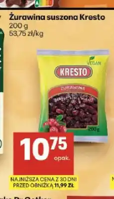 Delikatesy Centrum Żurawina suszona Kresto oferta