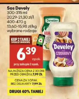Delikatesy Centrum Sos Hamburgerowy Devely oferta