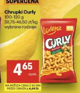 Delikatesy Centrum Chrupki orzechowe Curly Lorenz oferta