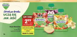 Delikatesy Centrum Deser BoboVita jabłka i truskawki z bananem oferta