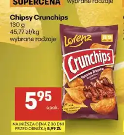 Delikatesy Centrum Chipsy Crunchips pieczone żeberka oferta