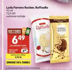 Delikatesy Centrum Lody kokosowe Raffaello oferta