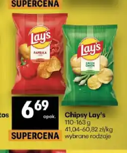 Delikatesy Centrum Chipsy Lay's papryka oferta